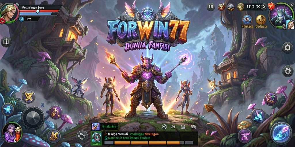Screenshot menarik dari gameplay petualangan FORWIN77 yang penuh aksi.
